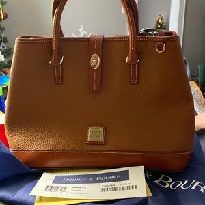 Dooney & Bourke Perry Satchel - Caramel